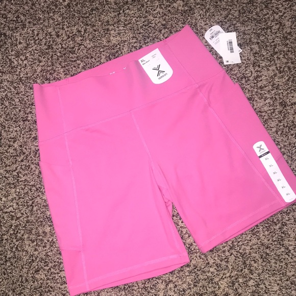 Xersion Shorts New Buttery Soft High Rise Bike Short In Pink Poshmark